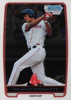 2012 Bowman Prospects #BCP105 Xander Bogaerts Chrome Baseball Card