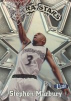 1997 Ultra Stars #5 Stephon Marbury Basketball Card