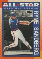 1990 Topps Tiffany #398 Ryne Sandberg Baseball Card