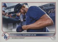 2022 Topps #41 Clayton Kershaw SP Baseball Card