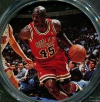 1995 Upper Deck Jordan Milk Caps #23 Michael Jordan Basketball Card