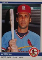 1984 Fleer Update #U-54 Art Howe Baseball Card
