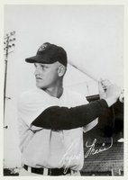 1957 Sohio Gas # Roger Maris Indians Baseball Card