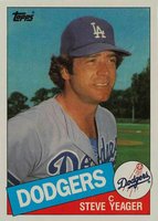 1985 Topps #148 Steve Yeager Baseball Card