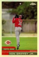 2000 Topps Chrome  #400 Ken Griffey Jr. Refractor Baseball Card