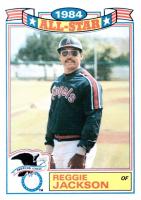 1985 Topps All-Star Glossy Set of 22 #19 Reggie Jackson Baseball Card
