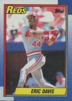 1990 Topps #260 Eric Davis Baseball Card