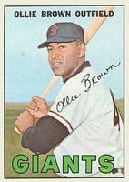1967 Topps #83 Ollie Brown Baseball Card