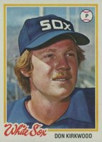 1978 Topps #251 Don Kirkwood Baseball Card