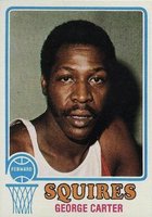 1973 Topps #191 George Carter Basketball Card