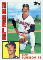 1984 Topps #735 Rick Burleson Baseball Card