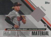 2024 Topps Update Major League Materials #JH Jackson Holliday Baseball Card