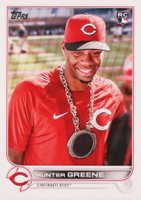 2022 Topps Update #US160 Hunter Greene SP Baseball Card