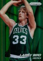 2014 Panini Prizm #232 Larry Bird Green Prizm Basketball Card