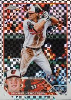 2023 Topps Chrome #2 Gunnar Henderson X-Fractor Baseball Card