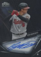 2021 Topps Chrome Black Autographs #RM Ryan Mountcastle Baseball Card