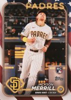 2024 Topps Update #US169 Jackson Merrill Independence Day Baseball Card