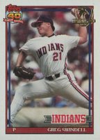 1991 Topps Desert Shield #445 Greg Swindell Baseball Card