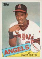1985 Topps #497 Gary Pettis Baseball Card