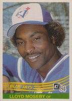 1984 Donruss #363 Lloyd Moseby Baseball Card