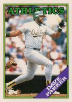 1988 Topps Traded #81T Dave Parker Baseball Card