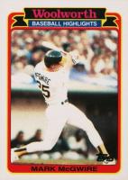 1989 Woolworth #27 Mark McGwire Baseball Card