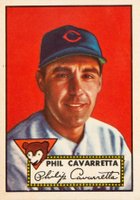 1952 Topps #295 Phil Cavarretta Baseball Card
