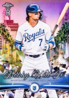 2022 Topps Chrome Ben Baller Ridin' Low #RL-2 Bobby Witt Jr. Blue Refractor Baseball Card
