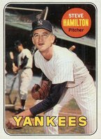 1969 Topps #69 Steve Hamilton Baseball Card