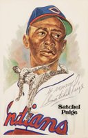 1981 Perez-Steele HOF Postcard #125 Satchel Paige Baseball Card