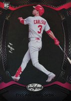 2021 Panini Chronicles Certified #31 Dylan Carlson Mirror Black 1/1 Baseball Card