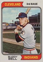 1974 Topps #257 Buddy Bell Baseball Card
