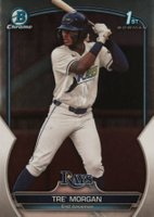 2023 Bowman Draft #BDC199 Tre' Morgan Chrome Baseball Card