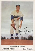 1960 Bell Brand Dodgers #19 Johnny Podres Baseball Card