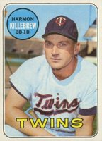 1969 Topps #375 Harmon Killebrew Baseball Card
