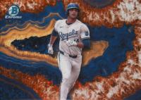 2025 Bowman Crystallized #BWC2 Jac Caglianone Orange Baseball Card