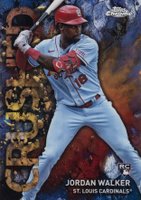 2023 Topps Chrome Update Crushed #C22 Jordan Walker Baseball Card