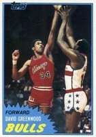 1981 Topps #67 David Greenwood Mid-West Basketball Card