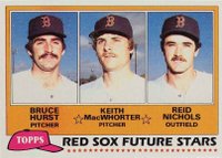 1981 Topps #689 Red Sox Future Stars Baseball Card
