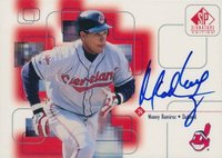 1999 SP Signature Autographs #MR Manny Ramirez Baseball Card