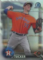 2016 Bowman Draft  #BDC137 Kyle Tucker Chrome-Refractor Baseball Card