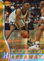 1996 Bowman's Best #31 Anfernee Hardaway Atomic Refractor Basketball Card