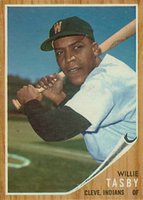 1962 Topps #462-W Willie Tasby 