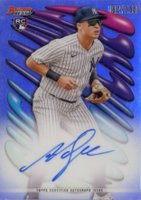2023 Bowman's Best Shellacked Autographs #SHAAV Anthony Volpe Baseball Card
