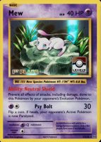 2016 Pokemon XY Evolutions #53 Mew-Holo 1st Place Pokemon League TCG Card