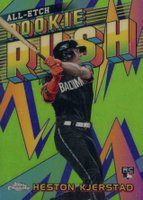 2024 Topps Chrome Chrome All Etch Rookie Rush #15 Heston Kjerstad Baseball Card