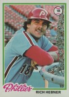 1978 Topps #26 Rich Hebner Baseball Card