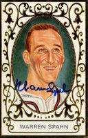 1990 Perez-Steele Master Works #21 Warren Spahn Baseball Card