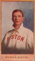 1910 Strip Card # Tris Speaker Baseball Card