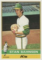 1976 Topps #534 Stan Bahnsen Baseball Card